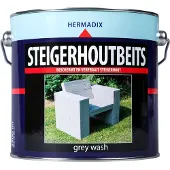 Hermadix Steigerhoutbeits Greywash 2,5 LTR