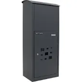 Rottner pakketbrievenbus Parcel Protector 2, extra groot met veel volume cilinderslot antraciet