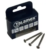 Talamex Chipboard Phillips Head Pozidrive 6 Units Zwart 4.0 x 40 mm