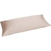 Yumeko Kussensloop Katoensatijn 40x80 Roze - Eco, Bio & Fairtrade