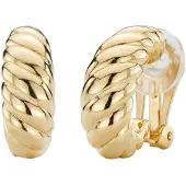 Traveller Clip Oorbellen - Oorclips Dames - Goudkleurig - Verguld - 157516