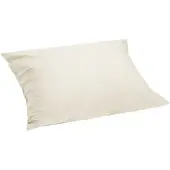 Yumeko Kussensloop Percal Katoen 50x60 Beige - Eco, Bio & Fairtrade