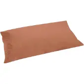 Yumeko Kussensloop Percal Katoen 40x80 Oranje - Eco, Bio & Fairtrade