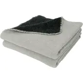 Petromax Smoky Wool Blanket, deken, wit/grijs