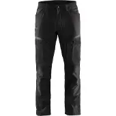 Blakläder Service werkbroek met stretch 14561845 | Zwart/Donkergrijs | Maat 50 - 7330509651773