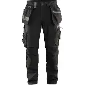 Blakläder 1599-1860 Werkbroek met stretchpanelen en spijkerzakken Zwart maat C56 heren