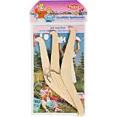 Heless Poppen kledinghangers, 3st.