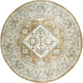Veer Carpets Vloerkleed laria brown 5 rond ø160 cm