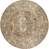 Veer Carpets Vloerkleed laria blue 1 rond ø160 cm