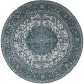 Veer Carpets Vloerkleed heris green 10 rond ø120 cm