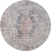 Veer Carpets Vloerkleed mahal beige 00 rond ø160 cm