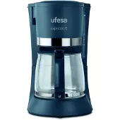 Ufesa CG7114, filterkoffieapparaat, 0,6 liter, koffiekapselsysteem, 600 W, blauw, zilver