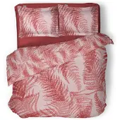 Linnick Dekbedovertrek Katoen Fable Trail - pink 200x200/220cm