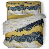 Linnick Dekbedovertrek Katoen Onyx - multi 200x200/220cm