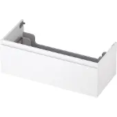Ink Onderkast 100x45cm - Greeploos - 1 Lade - Mat Wit - Badkamermeubels, Wastafelonderkasten - 8718835021894