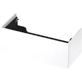 Ink Onderkast 100x45cm - Push To Open - 1 Lade - Mat Wit - Badkamermeubels, Wastafelonderkasten - 8718835074401