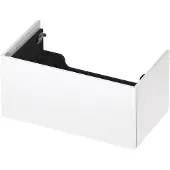 Ink Onderkast 80x45cm - Push To Open - 1 Lade - Hoogglans Wit - Badkamermeubels, Wastafelonderkasten - 8718835074050