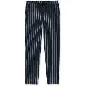 Schiesser Pyjamabroek 'Mix & Relax' nachtblauw / wit