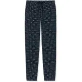 Schiesser Pyjamabroek 'Mix & Relax' donkerblauw / wit