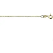 Trendjuwelier huiscollectie 4014783 Collier Geelgoud Anker 0,8 mm
