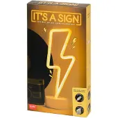 Legami Flash LED Lamp Geel en Wit Neon Effect