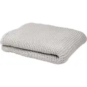 Leeff Plaid Pien | Leeff polyester grijs 130x170 cm plaids | NADUVI