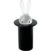 Alessi Tandenstokerhouder Magic Bunny Black