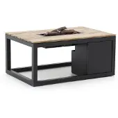 Cosi + 10% kassakorting | Cosiraw lounge vuurtafel 120x80x55cm