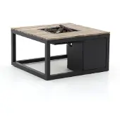 Cosi + 10% kassakorting | Cosiraw lounge vuurtafel 100x100x55cm