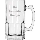 Libbey Bierpul gegraveerd - 1ltr - De Leukste Bompa