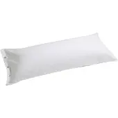 Yumeko Kussensloop Flanel 40x80 Wit - Eco, Bio & Fairtrade