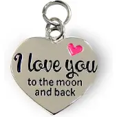 Miko Bedeltje - I love you to the moon - Charms for you
