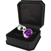 Rimba - Buttplug KLEIN met kristal (unisex)