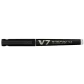 Pilot Hi-Tecpoint Cartridge System Niet-intrekbaar Rollerballpen Zwart 0,5 mm Medium Naaldpunt Navulbaar 71% Gerecycled