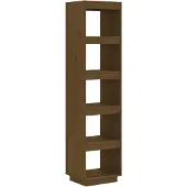 vidaXL Boekenkast/kamerscherm 40x35x167 cm grenenhout honingbruin