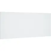 vidaXL Hoofdbord 200x1,5x80 cm bewerkt hout wit
