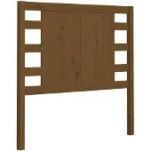 vidaXL Hoofdbord 81x4x100 cm massief grenenhout honingbruin