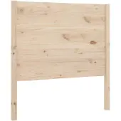 vidaXL Hoofdbord 81x4x100 cm massief grenenhout
