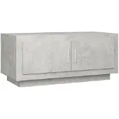 vidaXL Salontafel 102x50x45 cm bewerkt hout betongrijs