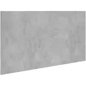 vidaXL Hoofdbord 160x1,5x80 cm bewerkt hout betongrijs