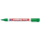 Edding 400 Permanentmarker Fijn Ronde punt - 1 mm Groen Navulbaar Waterbestendig