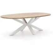 Rough furniture + 15% kassakorting | ROUGH-Y Ellips dining tuintafel 240x120cm