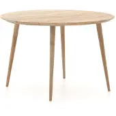 Rough furniture + 10% kassakorting | ROUGH-K dining tuintafel ø 115cm