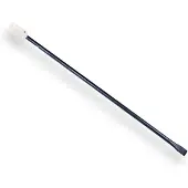 De Wit Stootijzer 28mm 1400mm lang met vierkant onderstuk