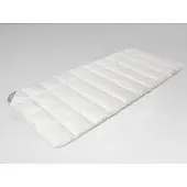 Yumeko Topdekmatras Ganzendons 160x200 Wit - Eco, Bio & Fairtrade