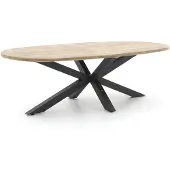 Rough furniture + 15% kassakorting | ROUGH-Y Ellips dining tuintafel 240x120cm