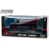 Greenlight Modelauto GMC Vandura 1983 - The A Team - zwart - schaal 1:24 - schaalmodel