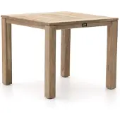 Rough furniture + 15% kassakorting | ROUGH-S dining tuintafel 90x90x76cm