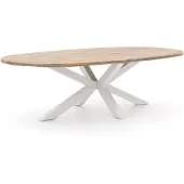 Rough furniture + 15% kassakorting | ROUGH-Y Ellips dining tuintafel 280x130cm