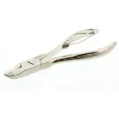 Malteser Nageltang geruite handgreep 12 cm nikkel 33